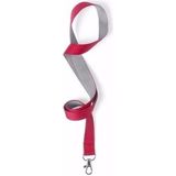 20 keycords rood/grijs 2 x 50 cm