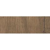 Decoratie plakfolie eiken houtnerf look donkerbruin grof 45 cm x 2 meter zelfklevend - Decoratiefolie - Meubelfolie