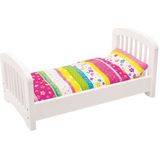 Goki | Houten poppenbed - Susibelle (incl. beddengoed)