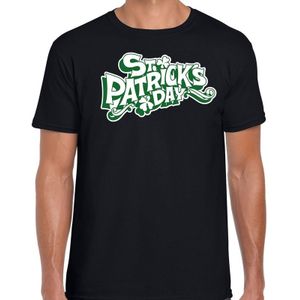 St. Patricks day t-shirt zwart heren - St Patrick's day kleding - kleding / outfit