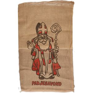 3  jute zakken voor Sinterklaas 60 x 102 cm
