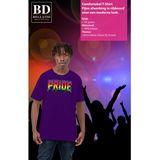 Bellatio Decorations Gay Pride T-shirt voor heren - roze - pride - regenboog - LHBTI