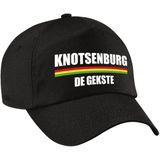 Carnaval Knotsenburg de gekste pet zwart voor dames en heren - Nijmegen carnaval baseball cap