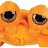 Suki Gifts pluche krab knuffeldier - cute eyes - oranje - 23 cm - Hoge kwaliteit