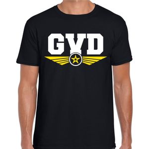 GVD fout tekst t-shirt zwart voor heren - fun / tekst shirt