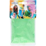 Boland Party Holi kleurpoeder - groen - 70 gram - festival/party - heilig kleuren poeder