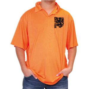 Oranje polo met Holland logo