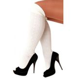 Oktoberfest - witte tiroler kousen / sokken voor dames