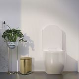 Spirella Pedaalemmer Venice - mat goud - 5 liter - metaal - L21 x H30 cm - soft-close - toilet/badkamer