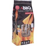 BBQ/Barbecue briketten starter zwart inclusief 80x aanmaakblokjes