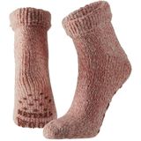 Wollen huis sokken anti-slip voor meisjes roze maat 23-26 - Slofsokken kinderen