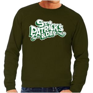 St. Patricksday sweater groen heren - St Patrick's day kleding - kleding / outfit