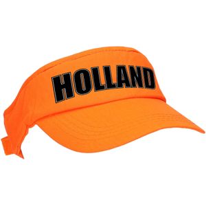 Holland supporter zonneklep - oranje - Koningsdag en EK / WK fans - Nederland cap