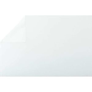 2x Rollen raamfolie wit semi transparant 45 cm x 2 meter statisch - Glasfolie - Anti inkijk folie