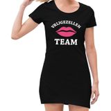 Vrijgezellenfeest team jurkje zwart voor dames - vrijgezellenteam