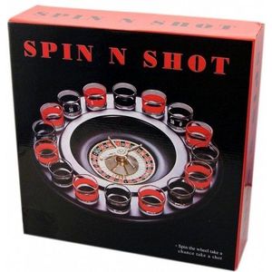 Drankspel/drinkspel shot roulette feestartikelen