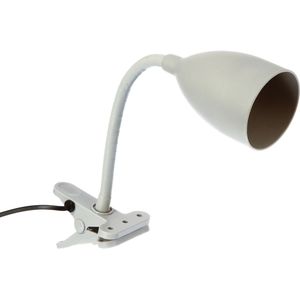 Atmosphera Klem bureaulampje - Design Light Classic - grijs - H43 cm - Leeslamp