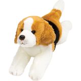 Pluche Knuffel Dieren Beagle Hond 30 cm - Speelgoed Knuffelbeesten - Honden Soorten