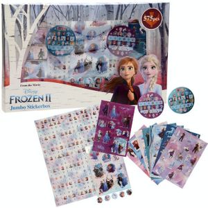 Jumbo stickerbox Disney FrozenII met 575 stickers - 14 stickervellen - Tekenfilm stickertjes