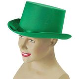 St. Patricks Day verkleed hoed en stropdas - groen - volwassenen - carnaval