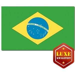 Luxe vlag Brazilie