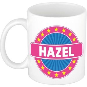 Hazel naam koffie mok / beker 300 ml  - namen mokken