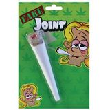 3x Nep Marihuana joint 15 cm Hippie / Sixties / Flower Power verkleed accessoires