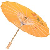 Chinese paraplu oranje 50 cm