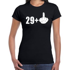 Verjaardag t-shirt 30 jaar - zwart - dames - dertig jaar cadeau shirt