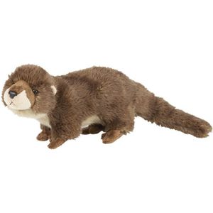 Pluche Knuffel Dieren Europese Otter 32 cm - Speelgoed Knuffelbeesten