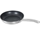 San Ignacio Braadpan 31 Cm Staal/aluminium Zwart/zilver