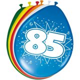Folat - 85 jaar verjaardag versiering slingers/ballonnen/folie letters