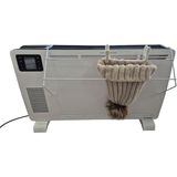 DID Radiator droogrek - 3-pack - wit - metaal - 50 x 17 x 14 cm - handdoekrek - wasrek