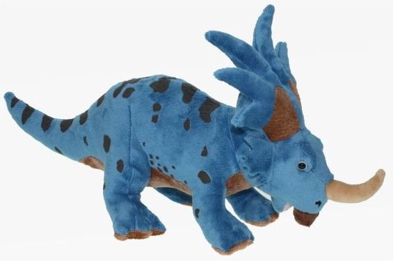 Pluche Dinosaurus Knuffel 39 cm Styracosaur - Speelgoed Dino's Voor Kinderen