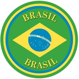 Brazilie versiering onderzetters/bierviltjes - 100 stuks - Brazilie feestartikelen