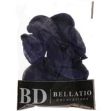 Bellatio Decorations ballonnen - 100 stuks - paars - 27 cm - helium of lucht - verjaardag / versiering