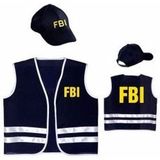 Politie FBI verkleedset voor volwassenen - Politie verkleedkleding kostuums