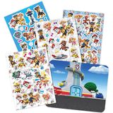 2x pakjes raam/autoraam kinder stickers - 4x velletjes per pakje - In Paw Patrol thema