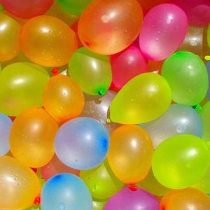 100x Gekleurde Waterballonnen - Buitenspeelgoed - Waterbommen - Watergevecht