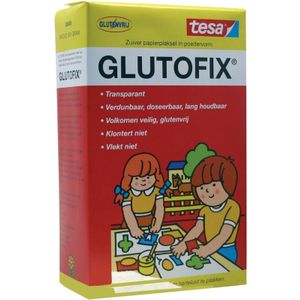 Tesa glutofix lijmpoeder 500 gram - Hobby/knutselbenodigdheden - Kinderlijm - Lijmpoeder/plakpoeder/kleefpoeder - Plakken/lijmen - Knutselen
