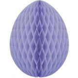 4x stuks hangende gekleurde paaseieren van papier 30 cm - Paas/pasen thema decoraties/versieringen - Honeycombs