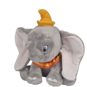Pluche Disney Dumbo/Dombo Olifant Knuffel 25 cm Speelgoed - Olifanten Cartoon Knuffels