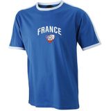 Blauw voetbalshirt Frankrijk heren