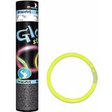 Gele glow in the dark armbandjes 100 stuks