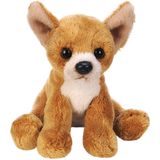 Suki Gifts Knuffel Chihuahua hond - 13 cm - pluche - knuffelhond - knuffeldieren