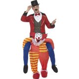 Instapkostuum circus clown voor volwassenen - clownspak