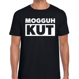 T-shirt mogguh kut - zwart Achterhoek festival shirt voor heren - foute party kleding