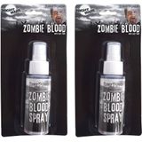Horror nep bloed spray 60 ml - Halloween schmink decoratie bloed - Zombie/vampier nepbloed