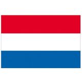 4x Luxe vlaggen Nederland 100 x 150 cm - Hollandse vlag - luxe kwaliteit