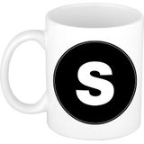 Mok / beker met de letter S voor het maken van een naam / woord - koffiebeker / koffiemok - namen beker